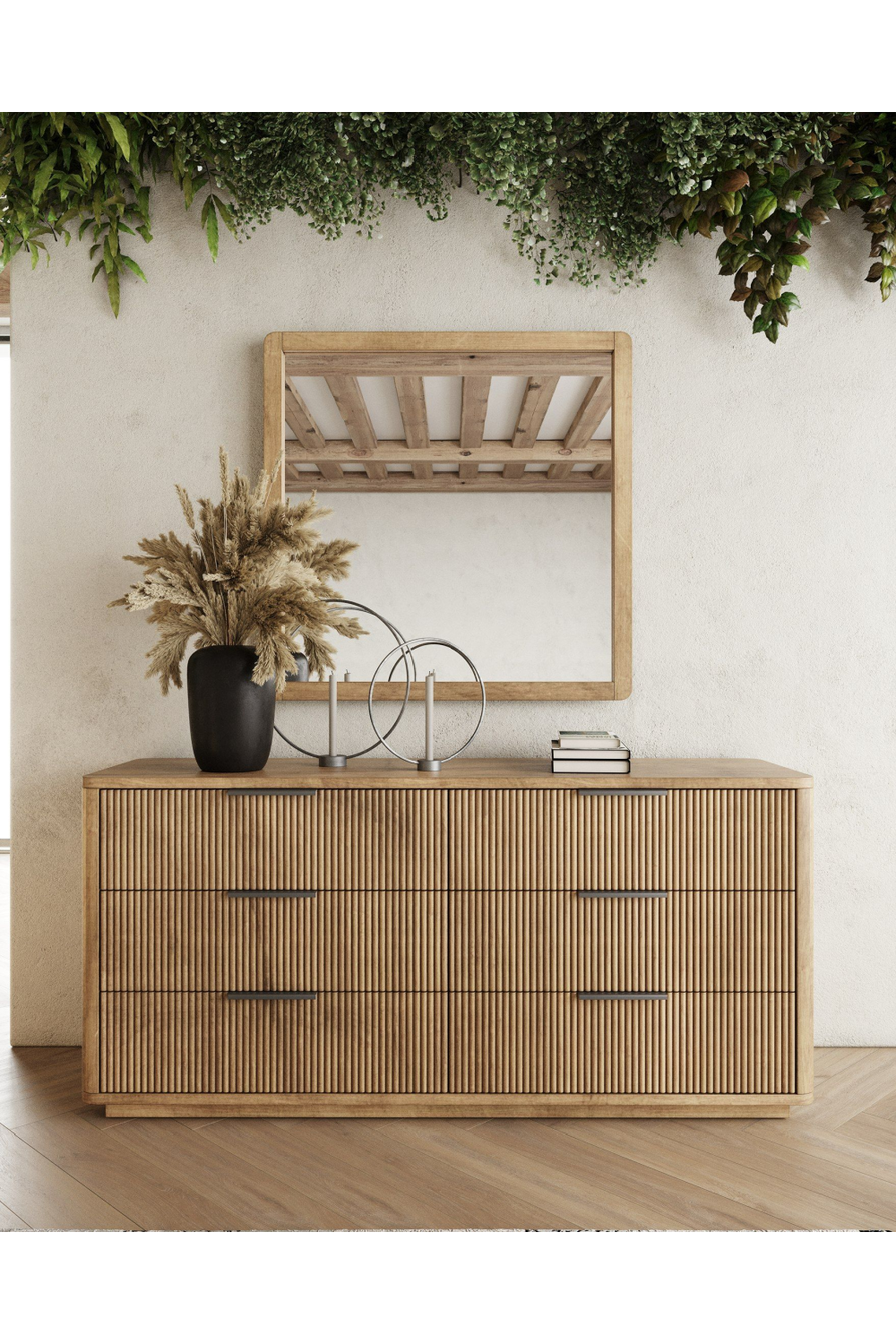Natural Oak 6-Drawer Dresser | OROA Modern Santa Monica | Oroa.com