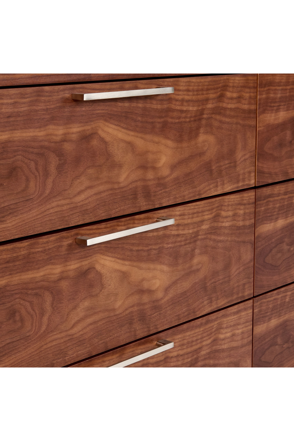 6-Drawer Walnut Dresser | Oroa.com