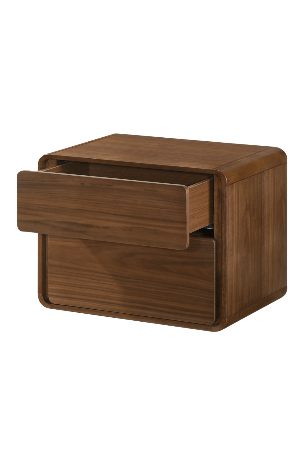 Solid Wood 2-Drawer Nightstand | OROA Modern Dustin | Oroa.com
