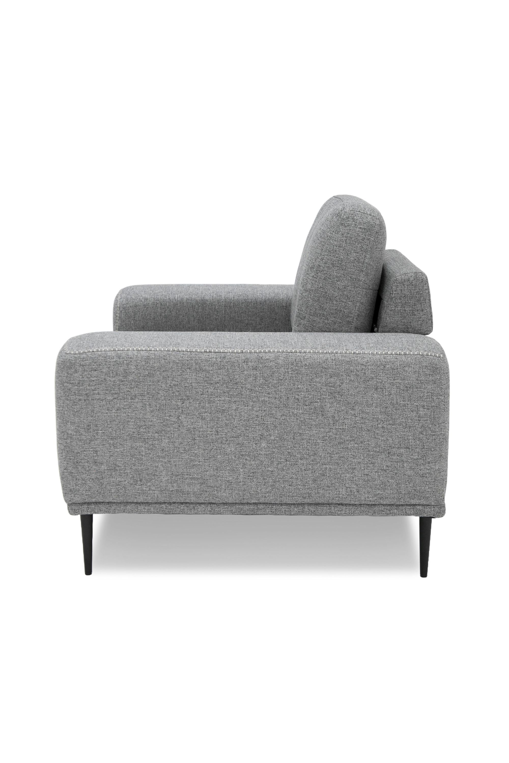 Gray Fabric Accent Chair | OROA Modern Fonda | Oroatrade.com