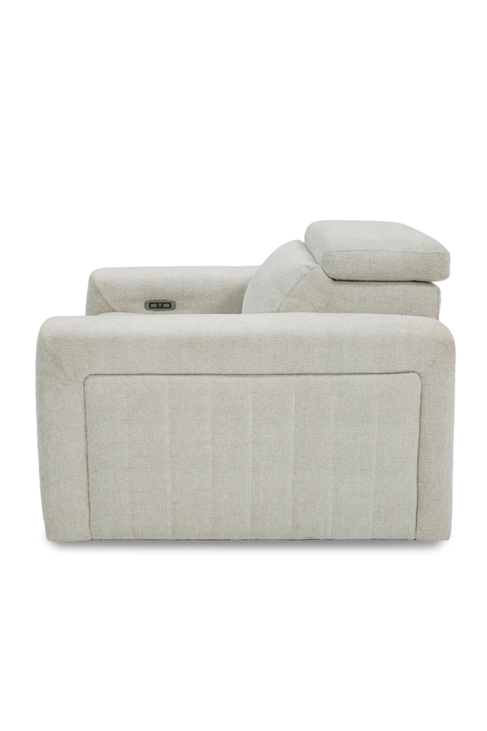 Beige Power Recliner Lounge Chair | OROA Modern Gering | Oroa.com