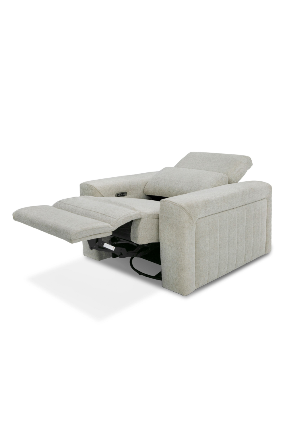 Beige Power Recliner Lounge Chair | OROA Modern Gering | Oroa.com