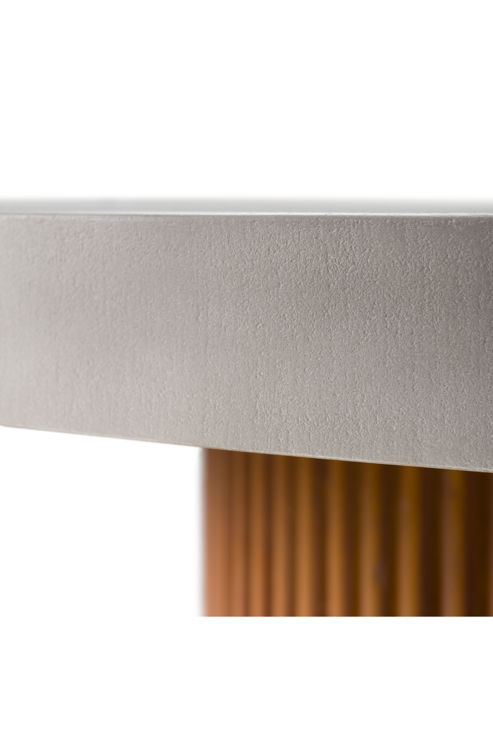 Fluted Wood Base Dining Table | OROA Modern Duncan | Oroa.com