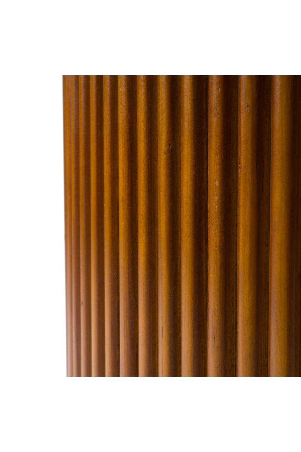 Fluted Wood Base Dining Table | OROA Modern Duncan | Oroa.com