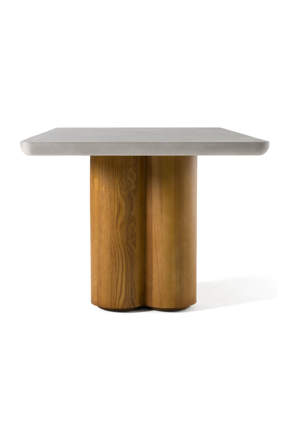 Walnut Base Rectangular Dining Table | OROA Modern Bateman | Oroa.com