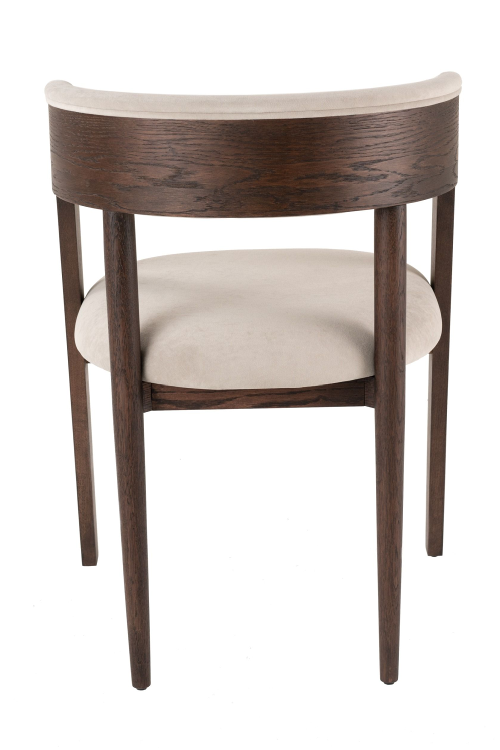 Rounded-Back Walnut Dining Chairs (2) | OROA Modern Vegas | Oroa.com