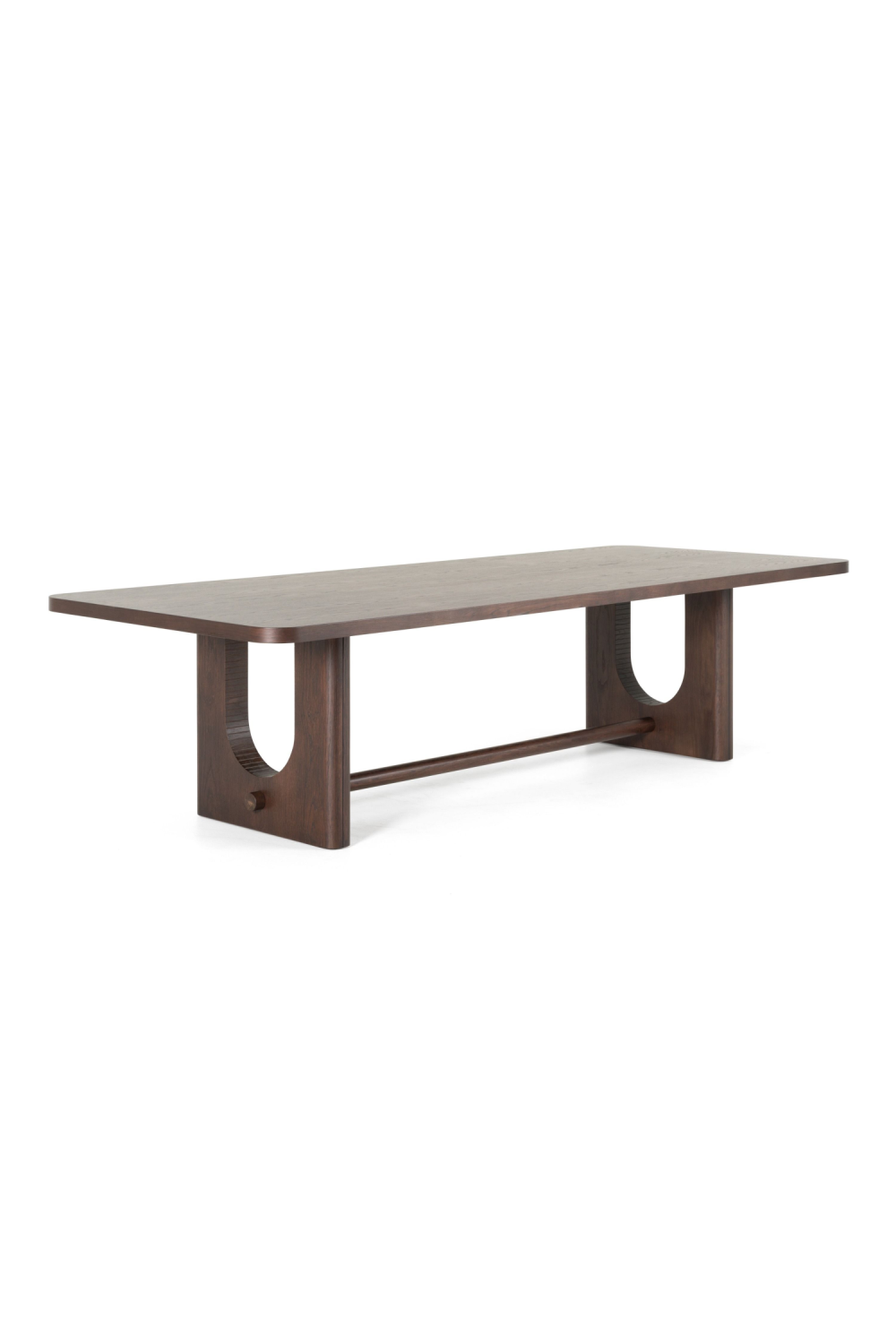 Trestle Base Oak Dining Table | Oroa.com
