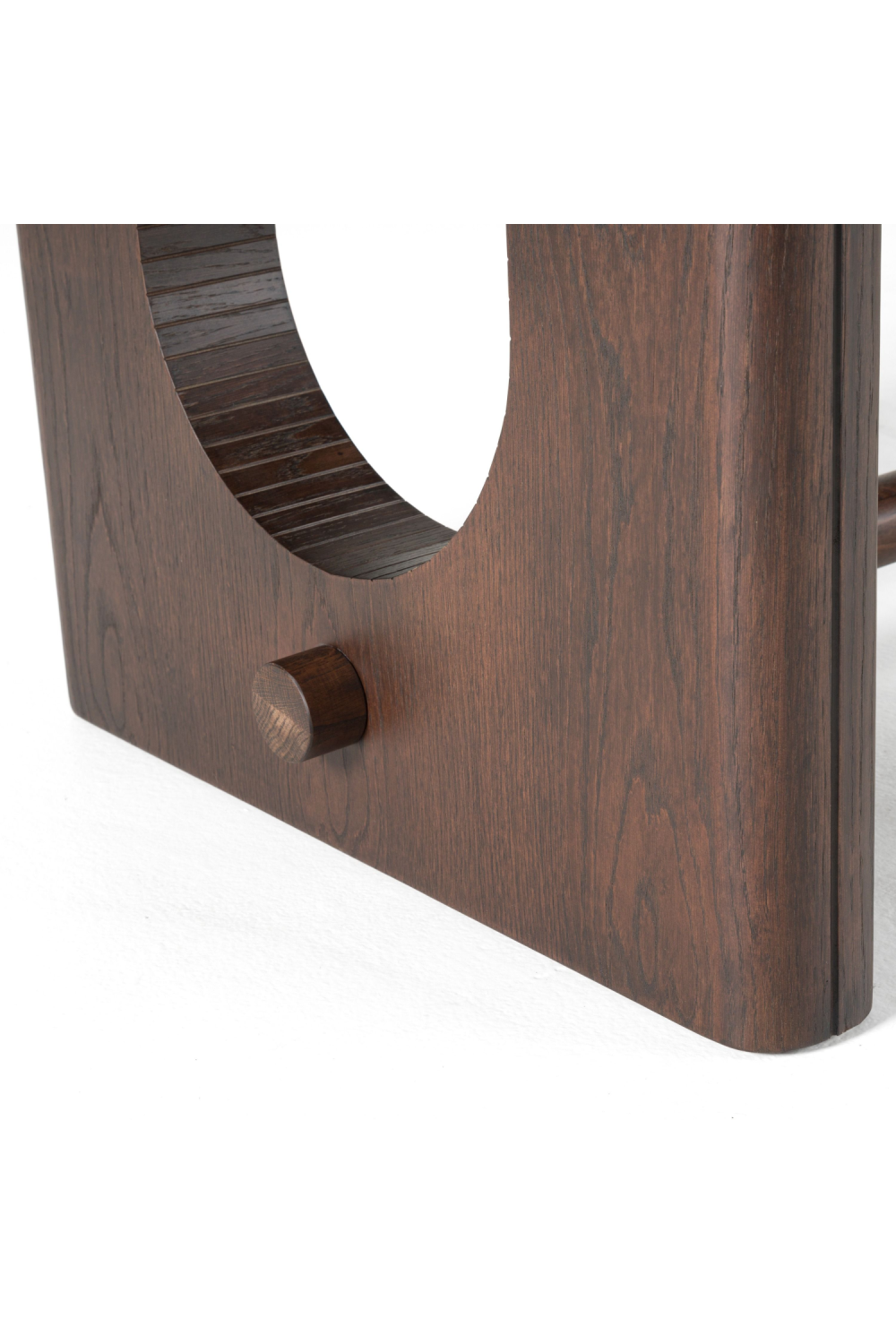 Trestle Base Oak Dining Table | Oroa.com