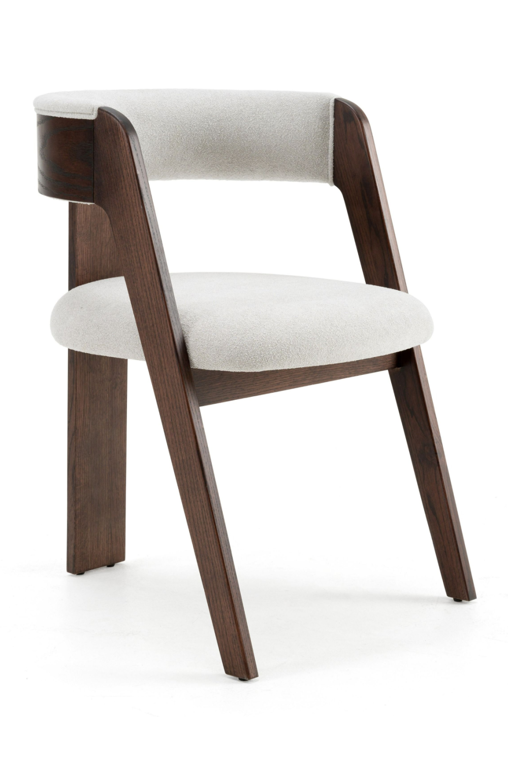 Wood Framed Curve Dining Chairs (2) | OROA Modern Washington | Oroa.com