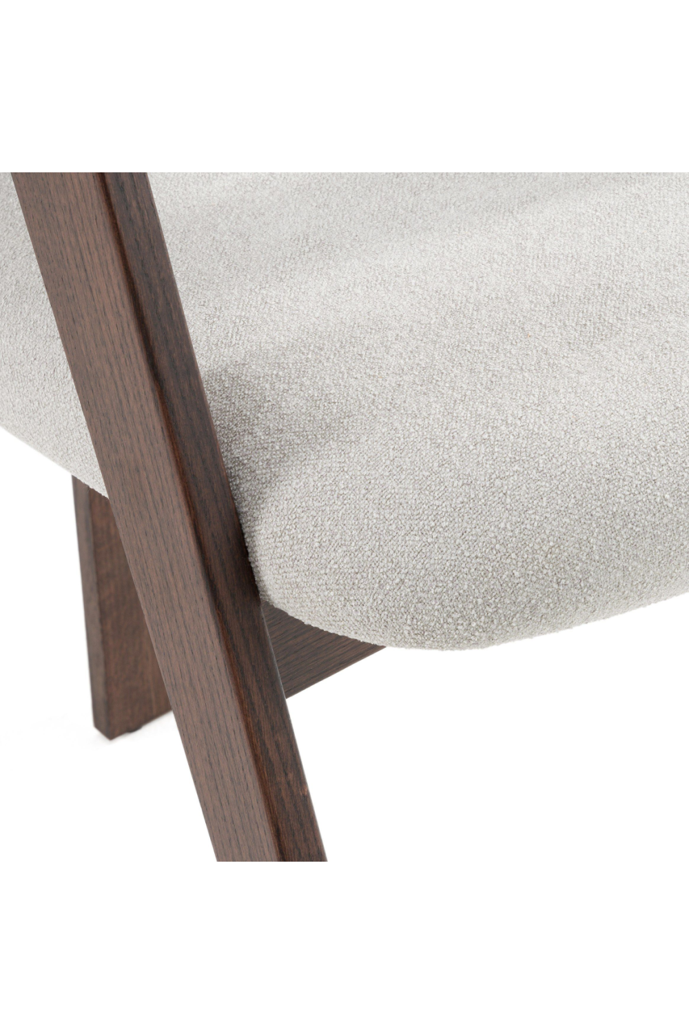 Wood Framed Curve Dining Chairs (2) | OROA Modern Washington | Oroa.com