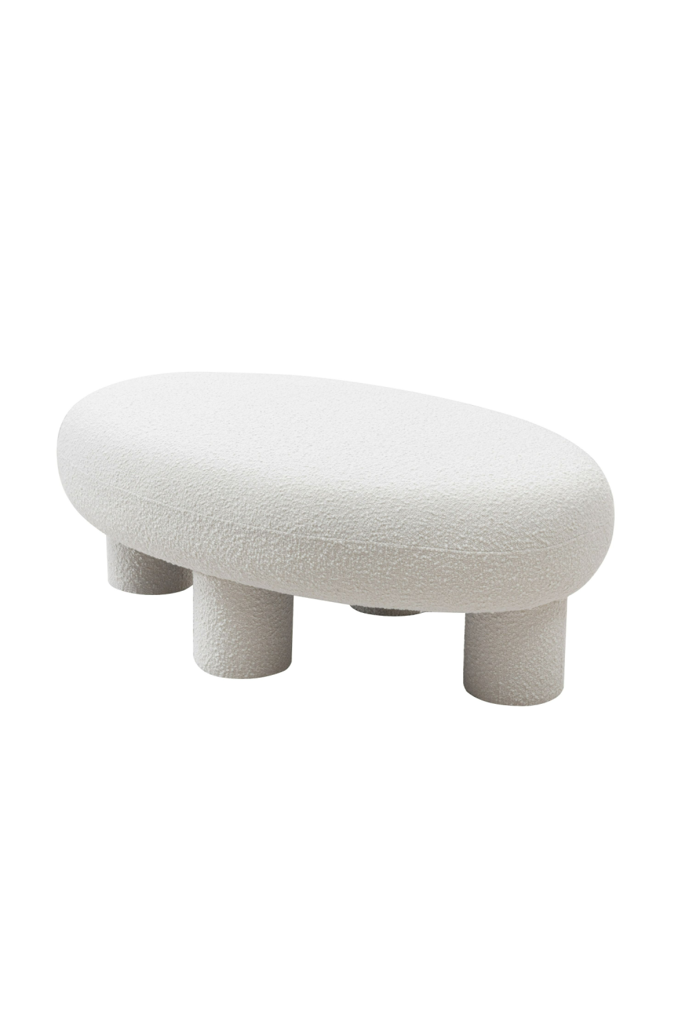 White Upholstered Bench | Modern Gaynes | Oroa.com