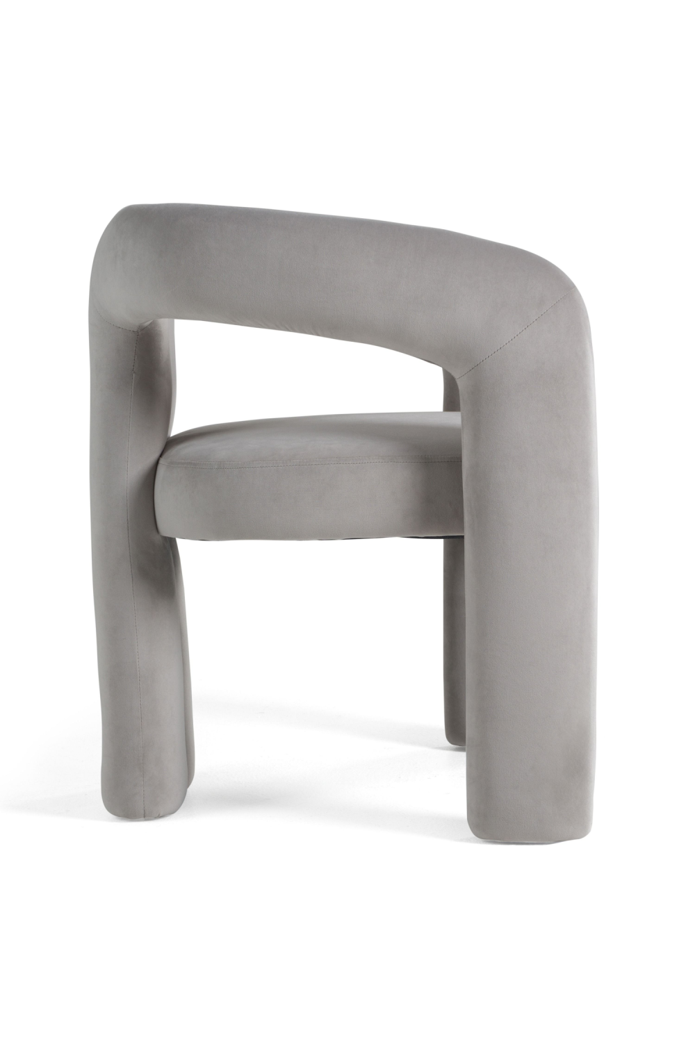 Gray Velvet Dining Chair | OROA Modern Mulgrew | Oroa.com