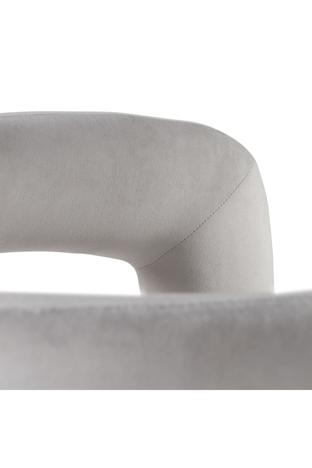 Gray Velvet Dining Chair | OROA Modern Mulgrew | Oroa.com