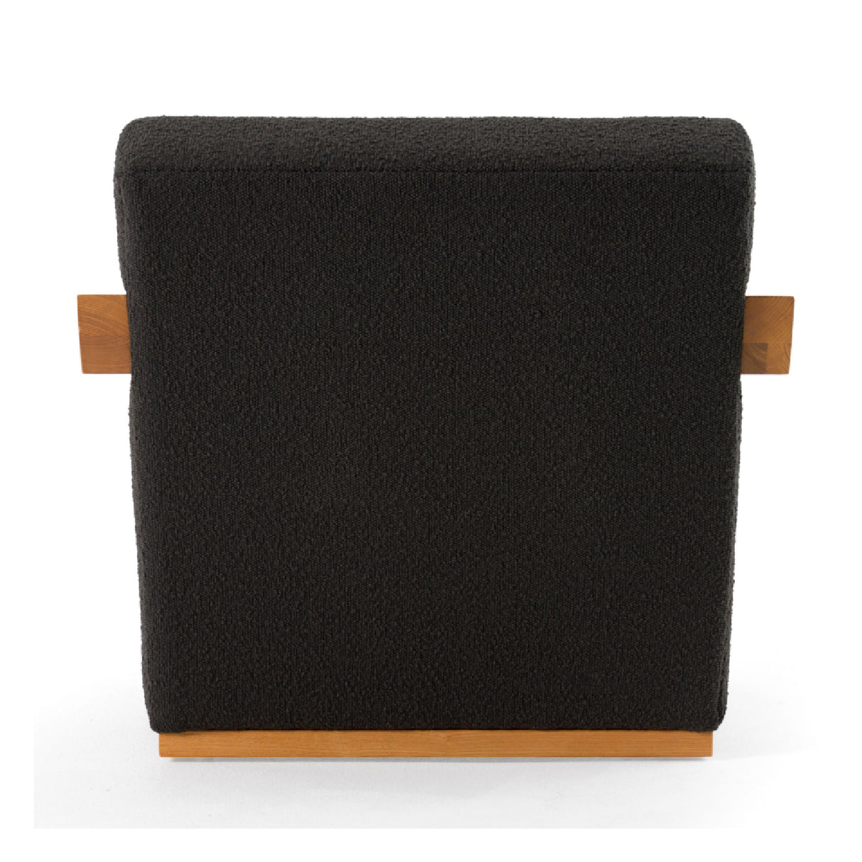 Oak-Framed Upholstered Lounge Chair | Oroa.com