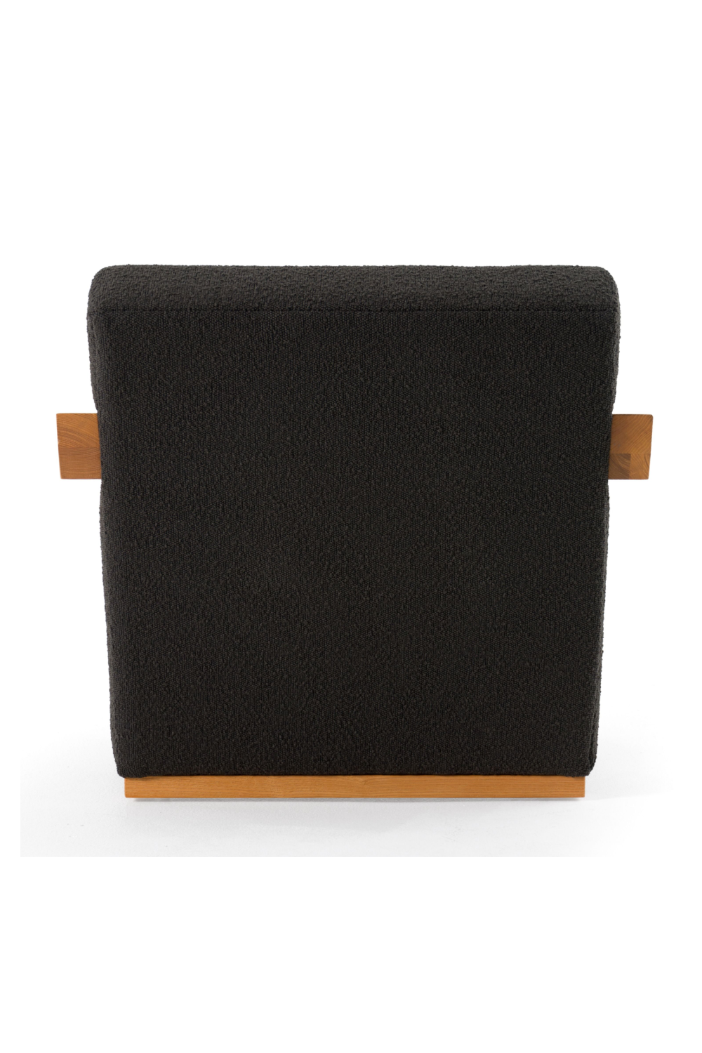 Oak-Framed Upholstered Lounge Chair | OROA Modern Rosen