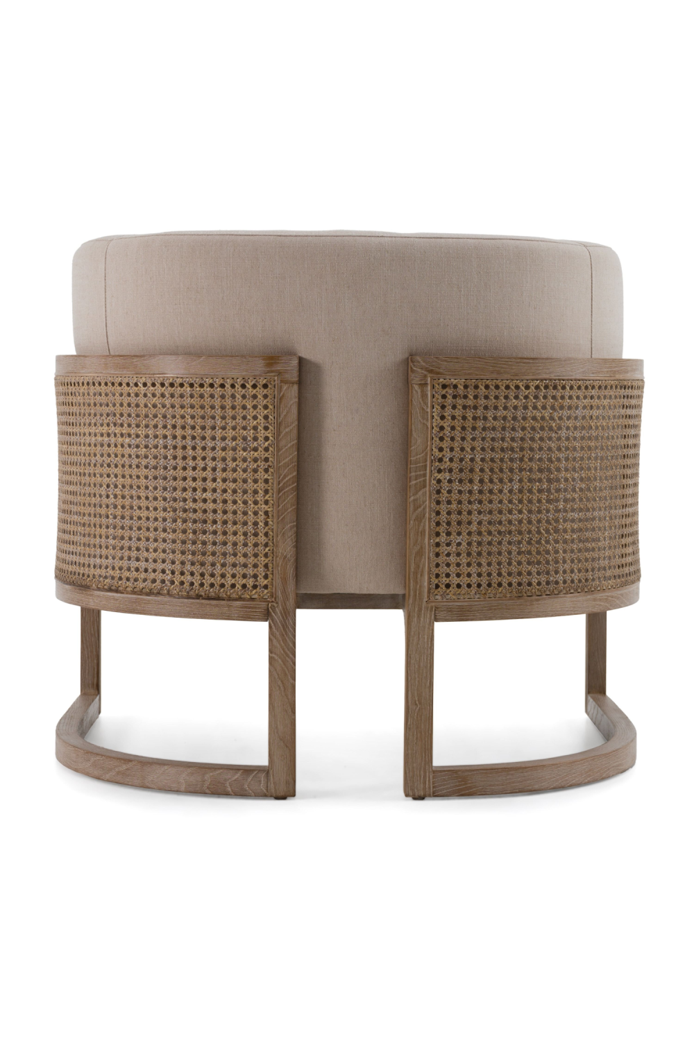 Gray Oak Rattan Accent Chair | OROA Modern Haney | Oroa.com