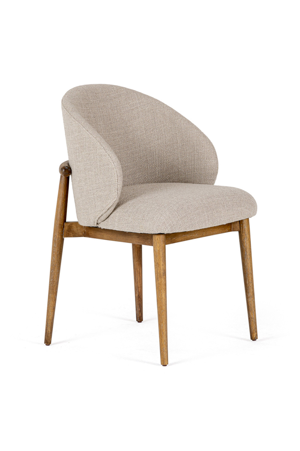 Beige Linen Dining Chair | OROA Modern Blum | Oroa.com