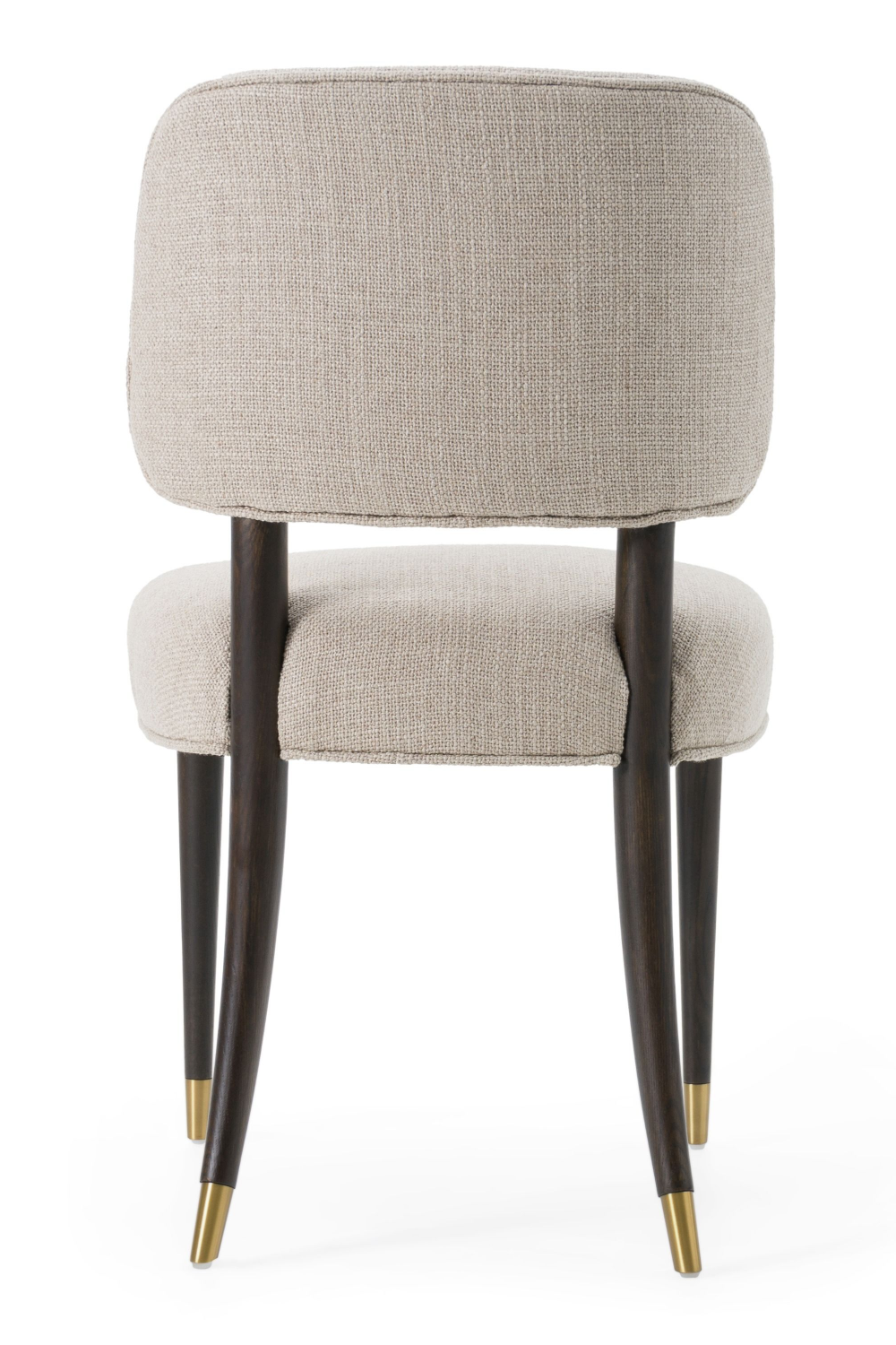 Oak Framed Beige Side Chair | OROA Modern Kathy | Oroa.com