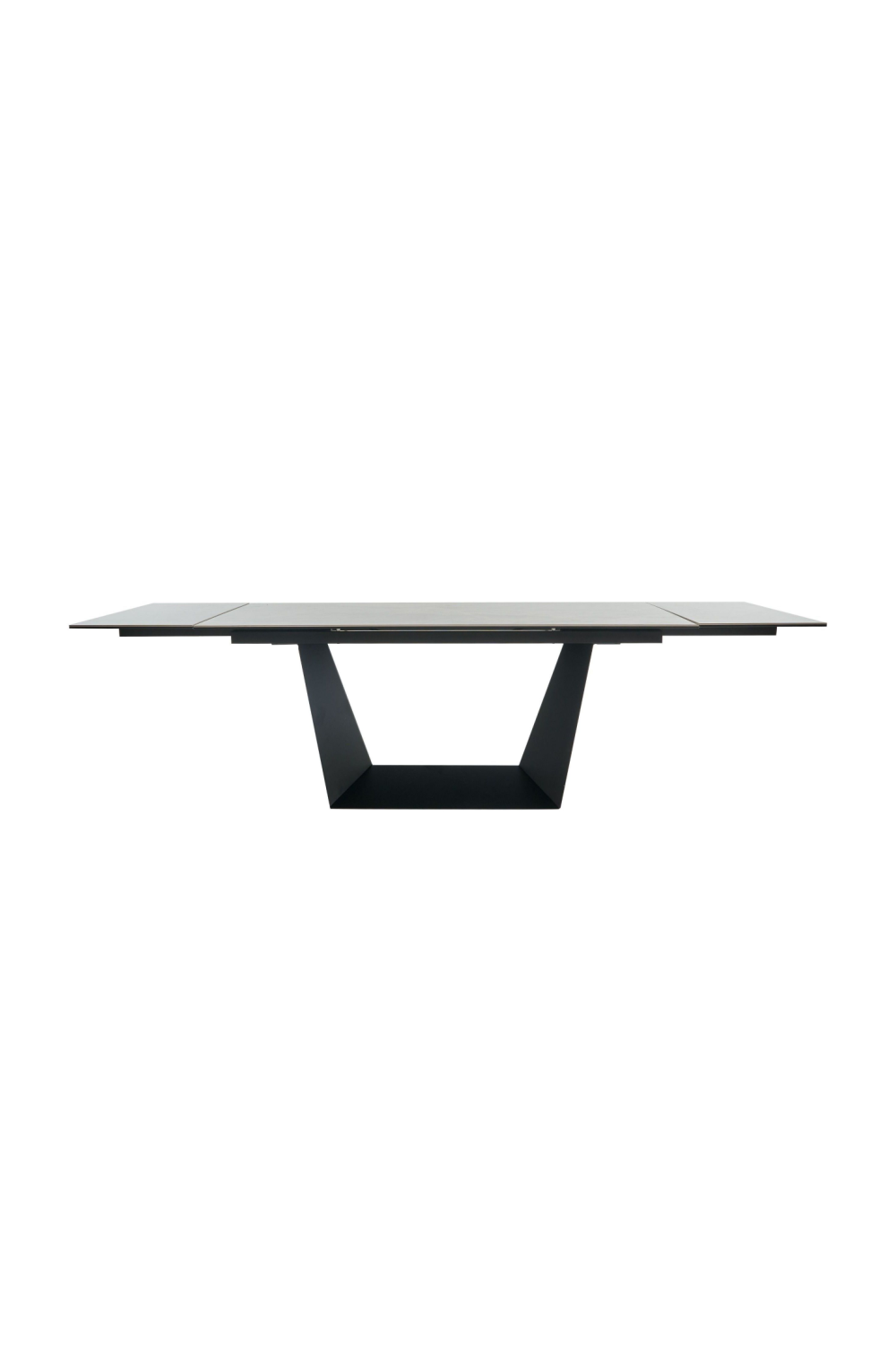 Gray Ceramic Extendable Dining Table | OROA Modern Baldwin | Oroa.com