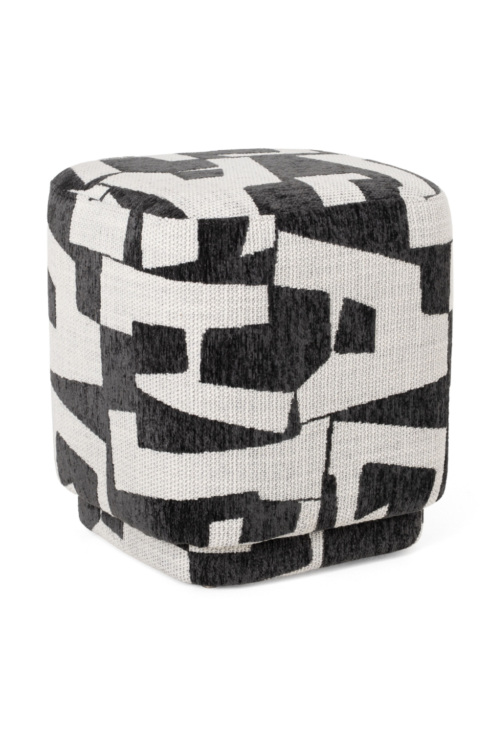 Patterned Fabric Ottoman | OROA Modern Loftis | Oroa.com