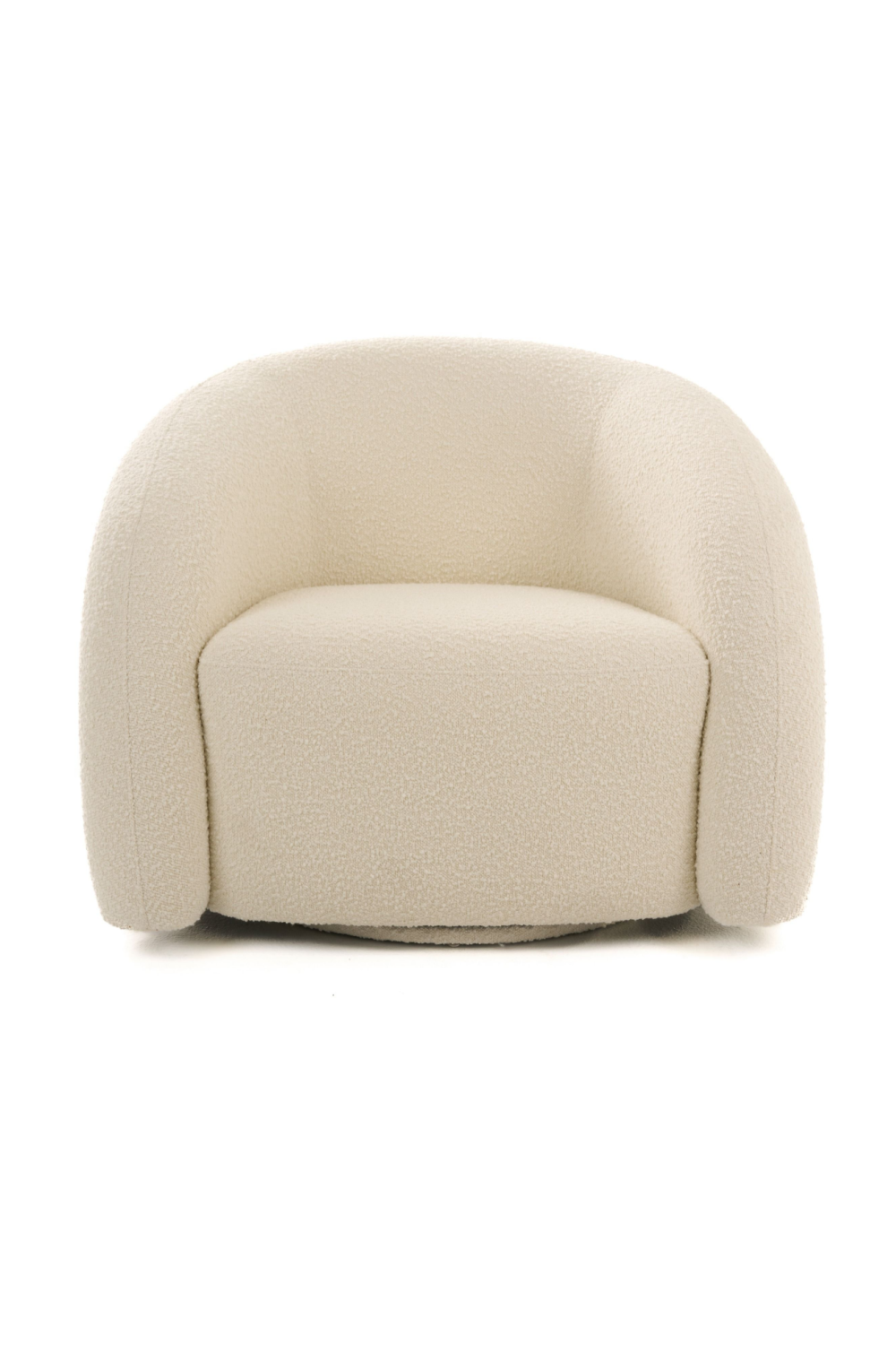 White Boucle Accent Chair | OROA Modern Joshua | Oroa.com