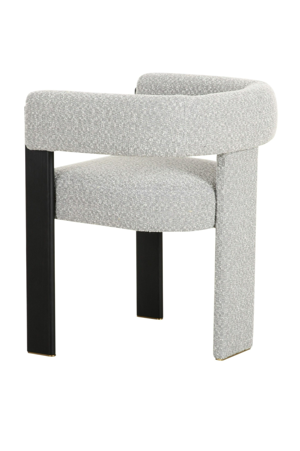 Gray Curved Dining Chair | OROA Modern Kenmare | Oroa.com