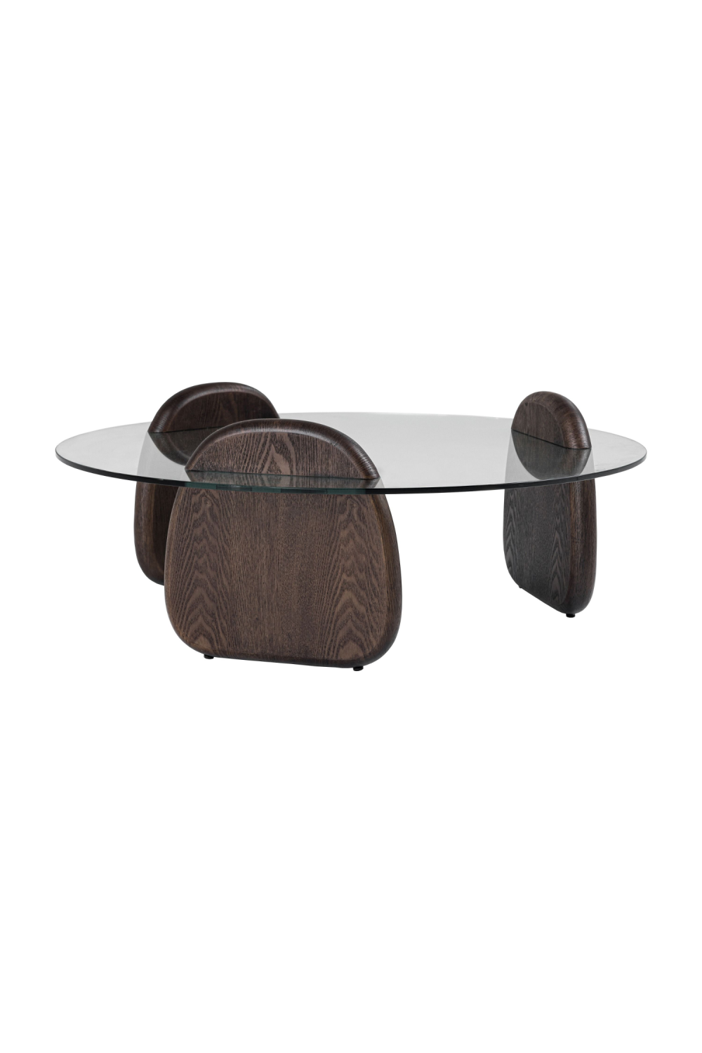 Solid ASh Glass Coffee Table | OROA Modern Buxton | Oroa.com