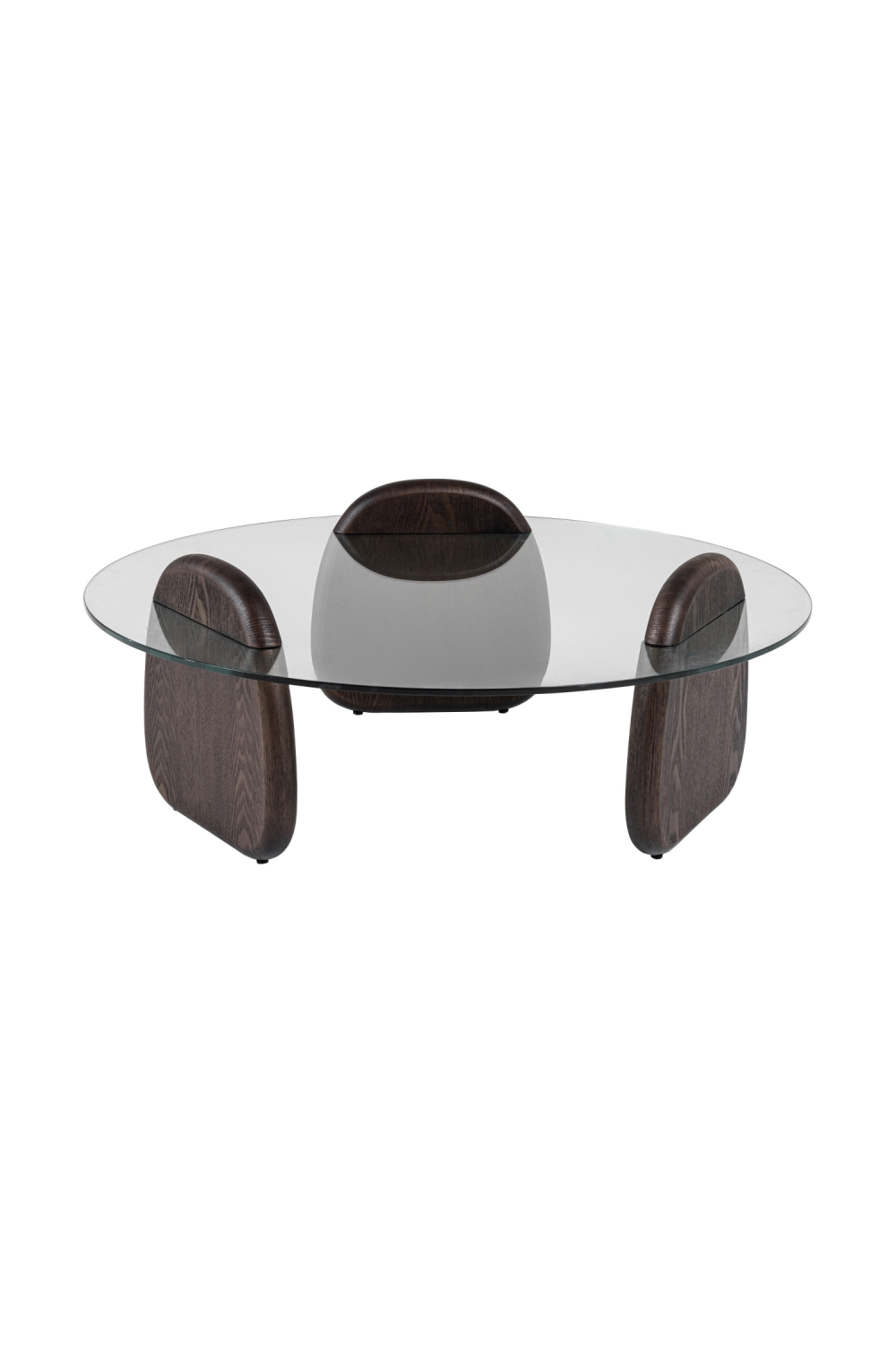 Solid ASh Glass Coffee Table | OROA Modern Buxton | Oroa.com