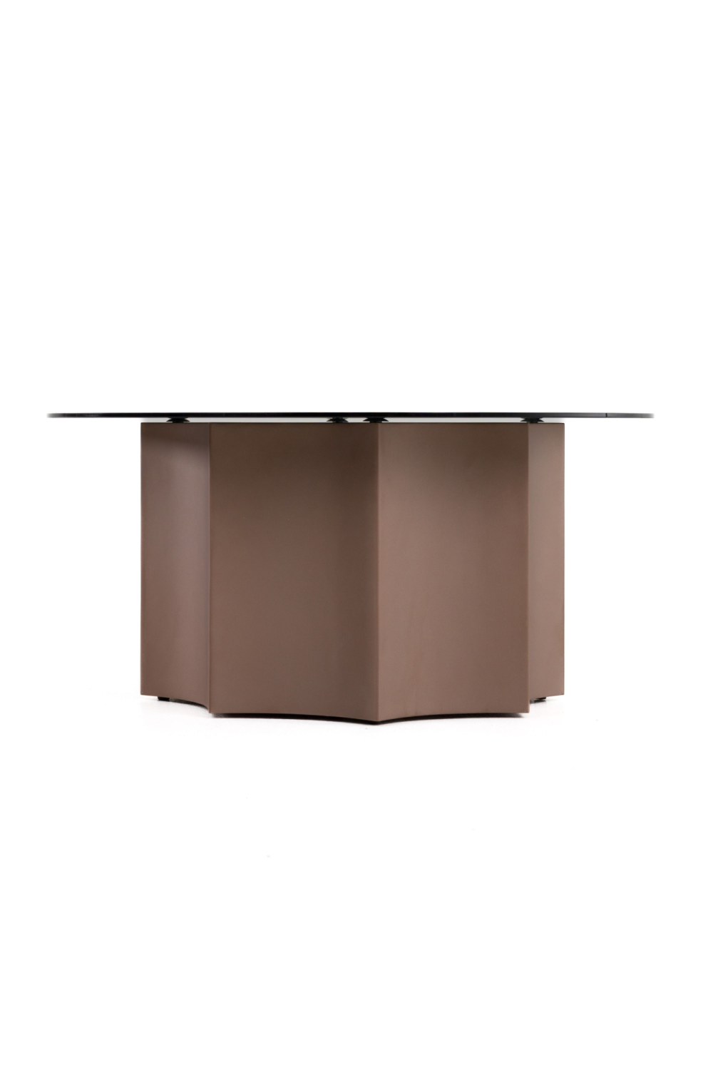 Black Mirror Round Coffee Table | Oroa.com