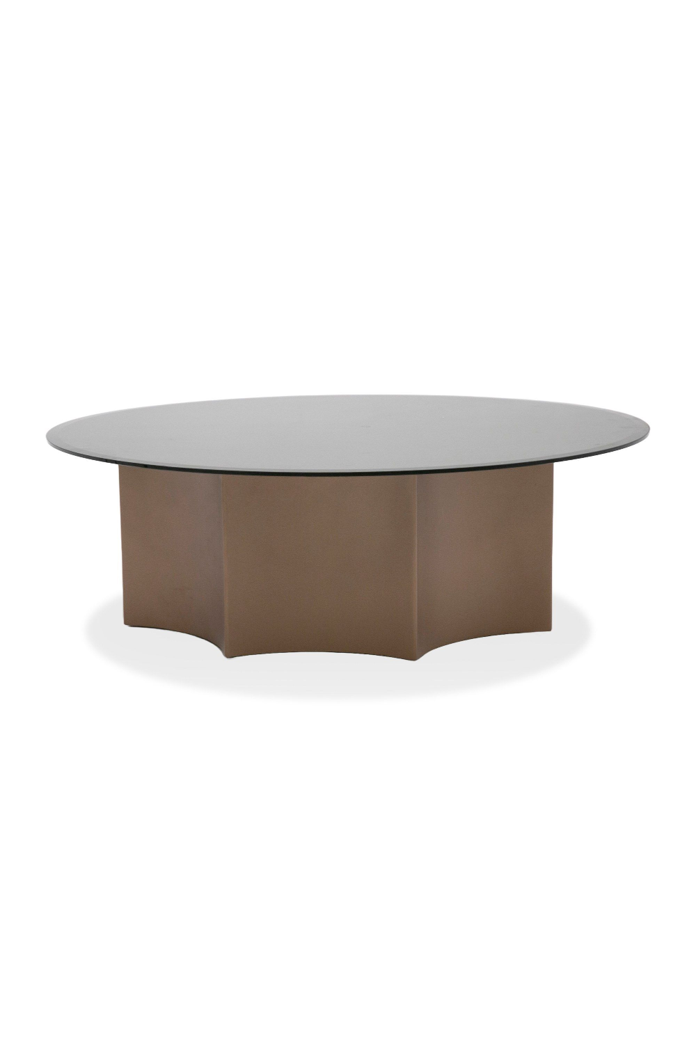 Black Glass Nesting Coffee Tables (2) | OROA Modern | Oroa.com