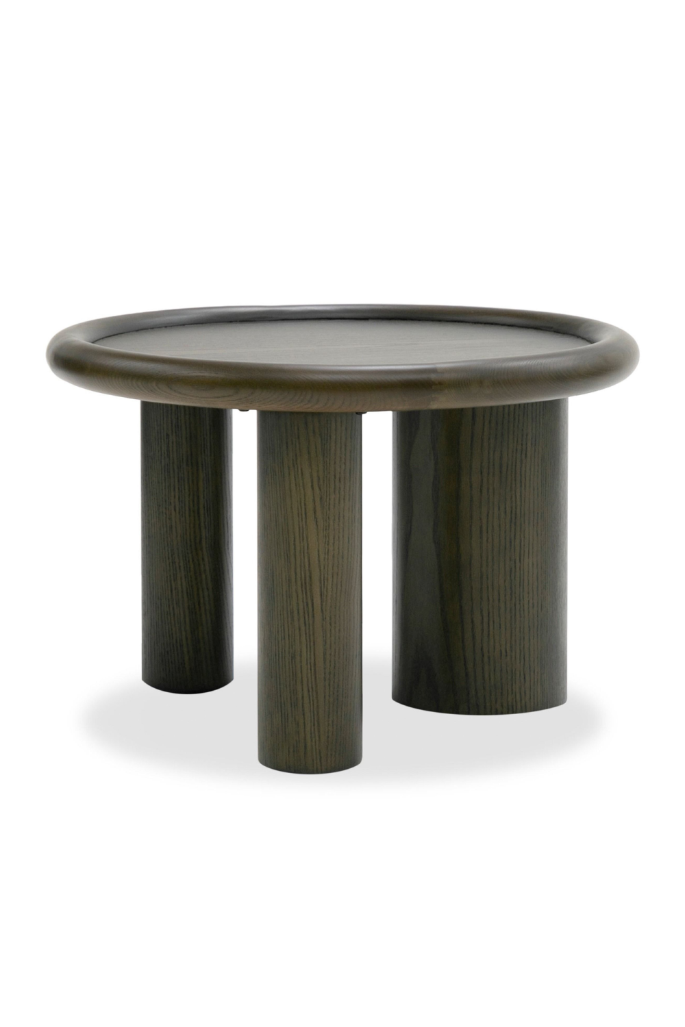 Brown Ash Round Nesting Tables (2) | OROA Modern Strauss | Oroa.com
