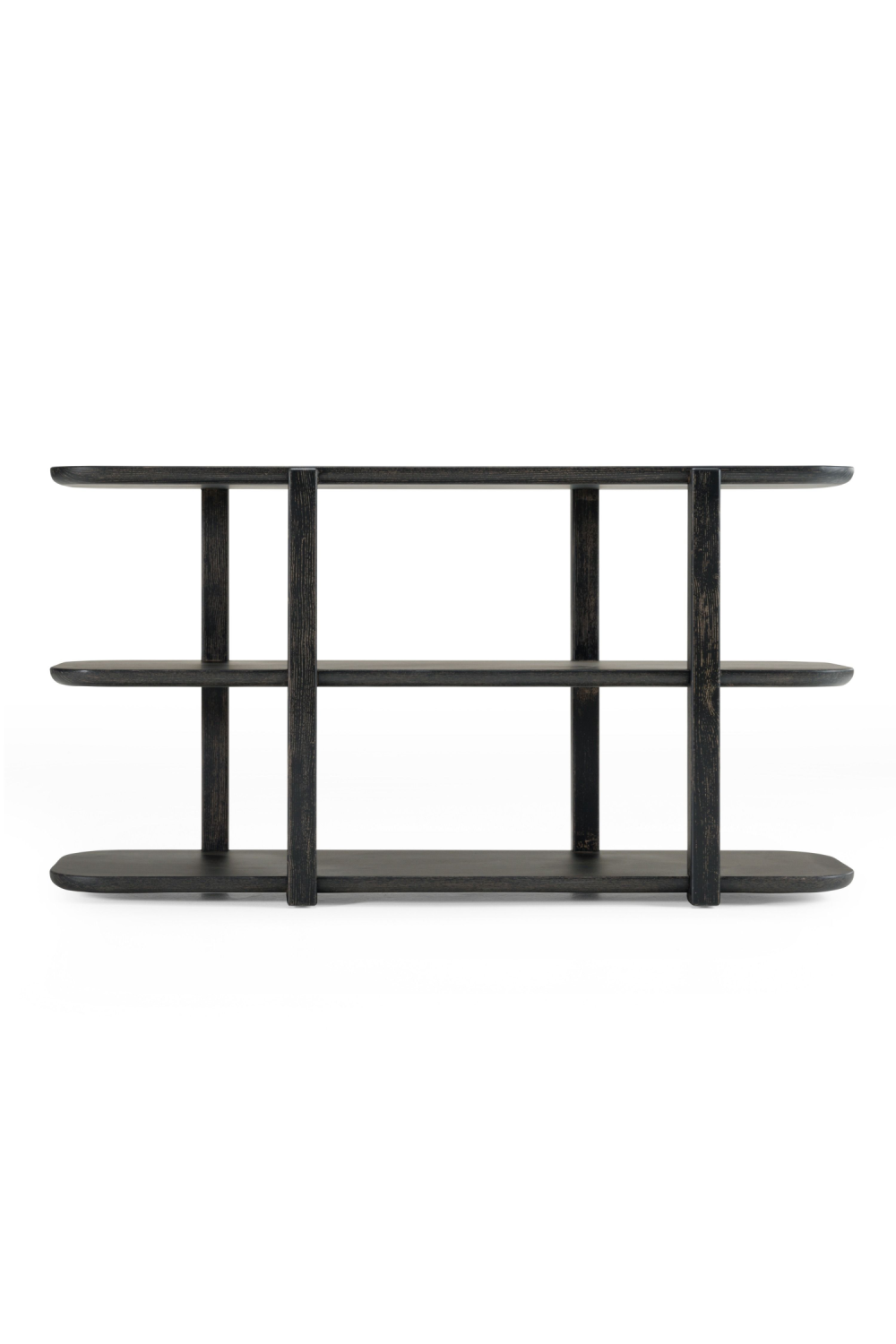 Brown Open-Back Bookshelf | OROA Modern Noah | Oroa.com