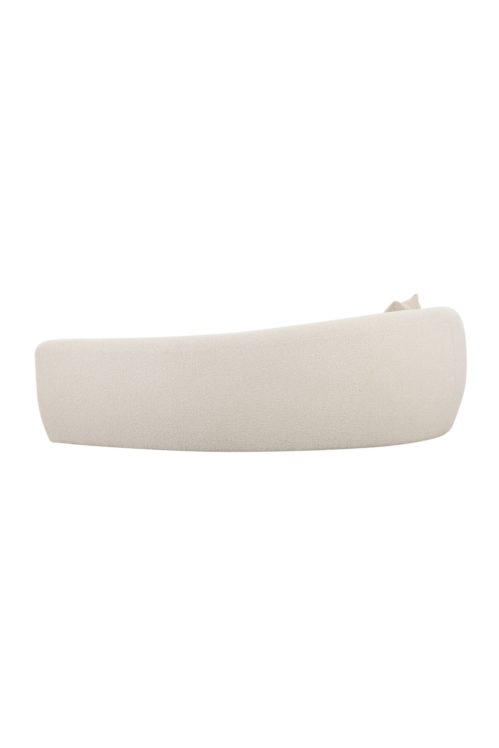 Curved White Sectional Sofa | OROA Modern Kilmer | Oroa.com