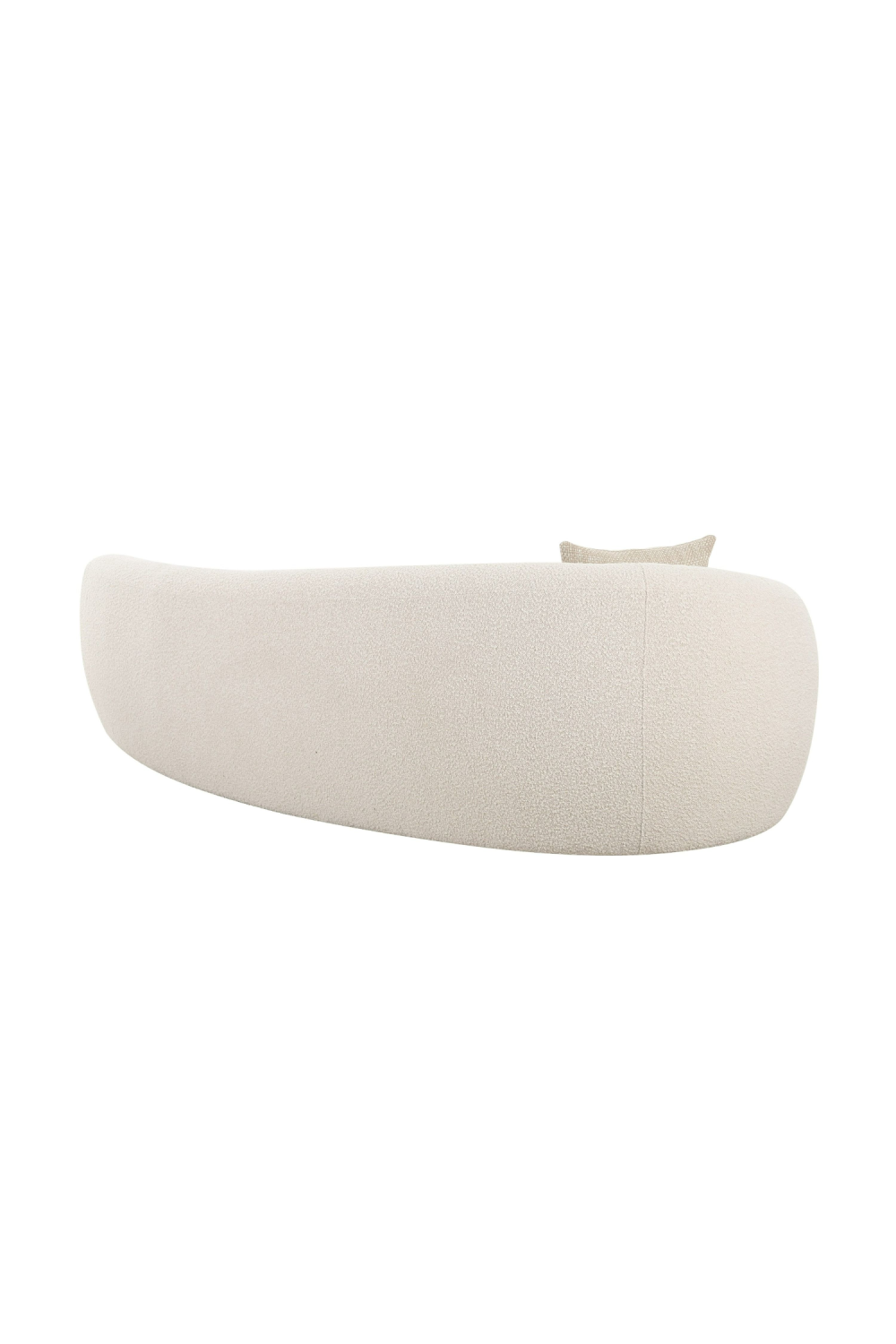 Curved White Sectional Sofa | OROA Modern Kilmer | Oroa.com