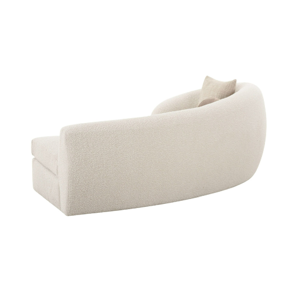 Curved White Sectional Sofa | Oroa.com