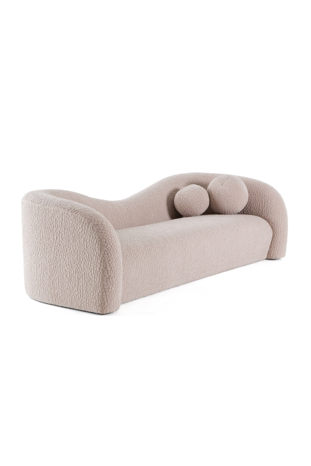 Wavy Back 4-Seater Sofa | OROA Modern Calico | Oroa.com