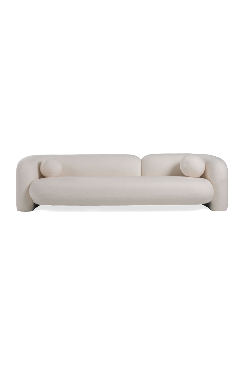 White 4-Seater Sofa | OROA Modern Khan | Oroa.com