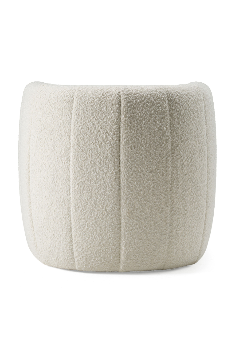 Cream Boucle Accent Chair | OROA Modern Joselyn | Oroa.com