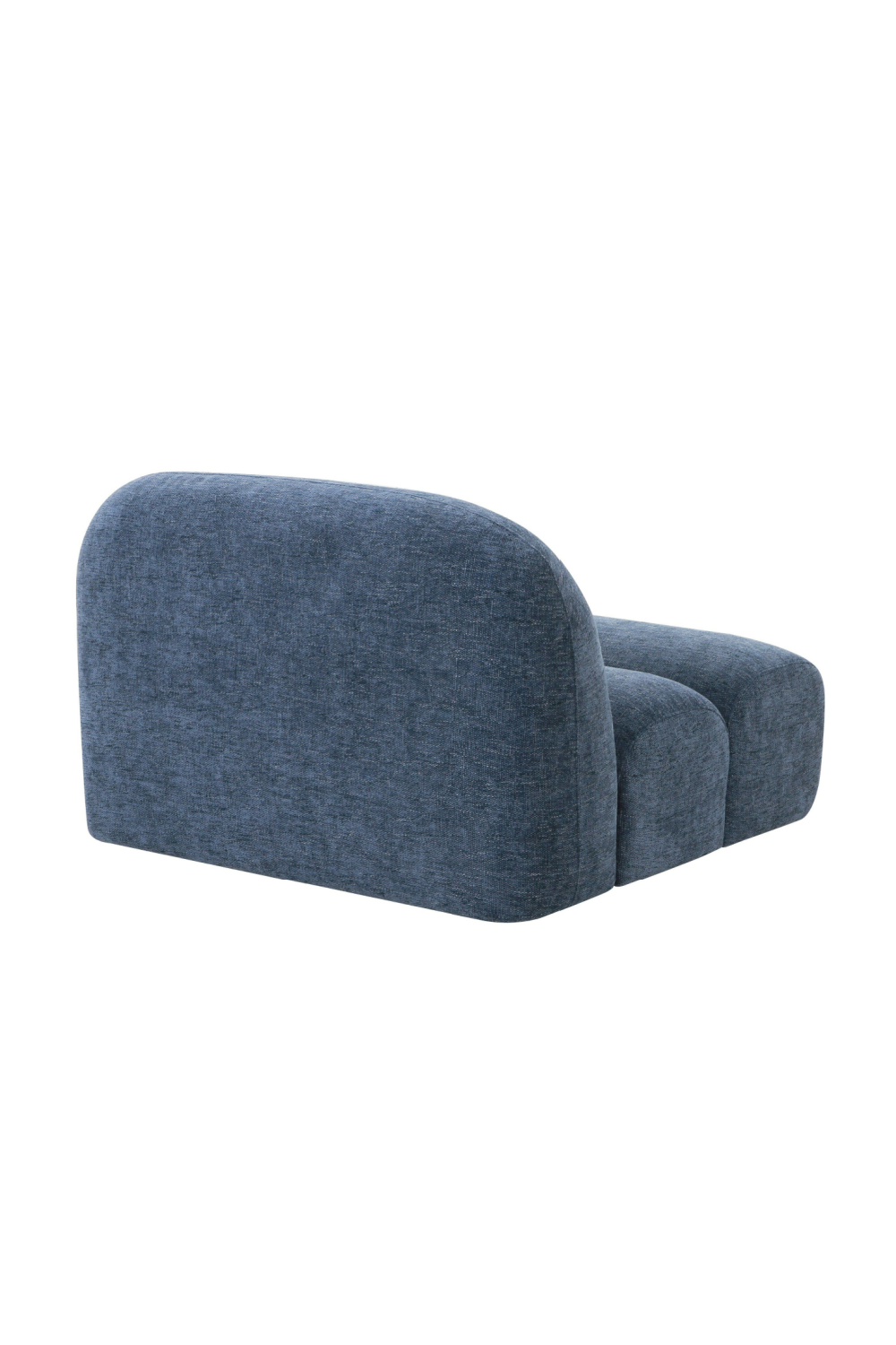Blue Modular Armless Seat | OROA Modern Forman | Oroa.com