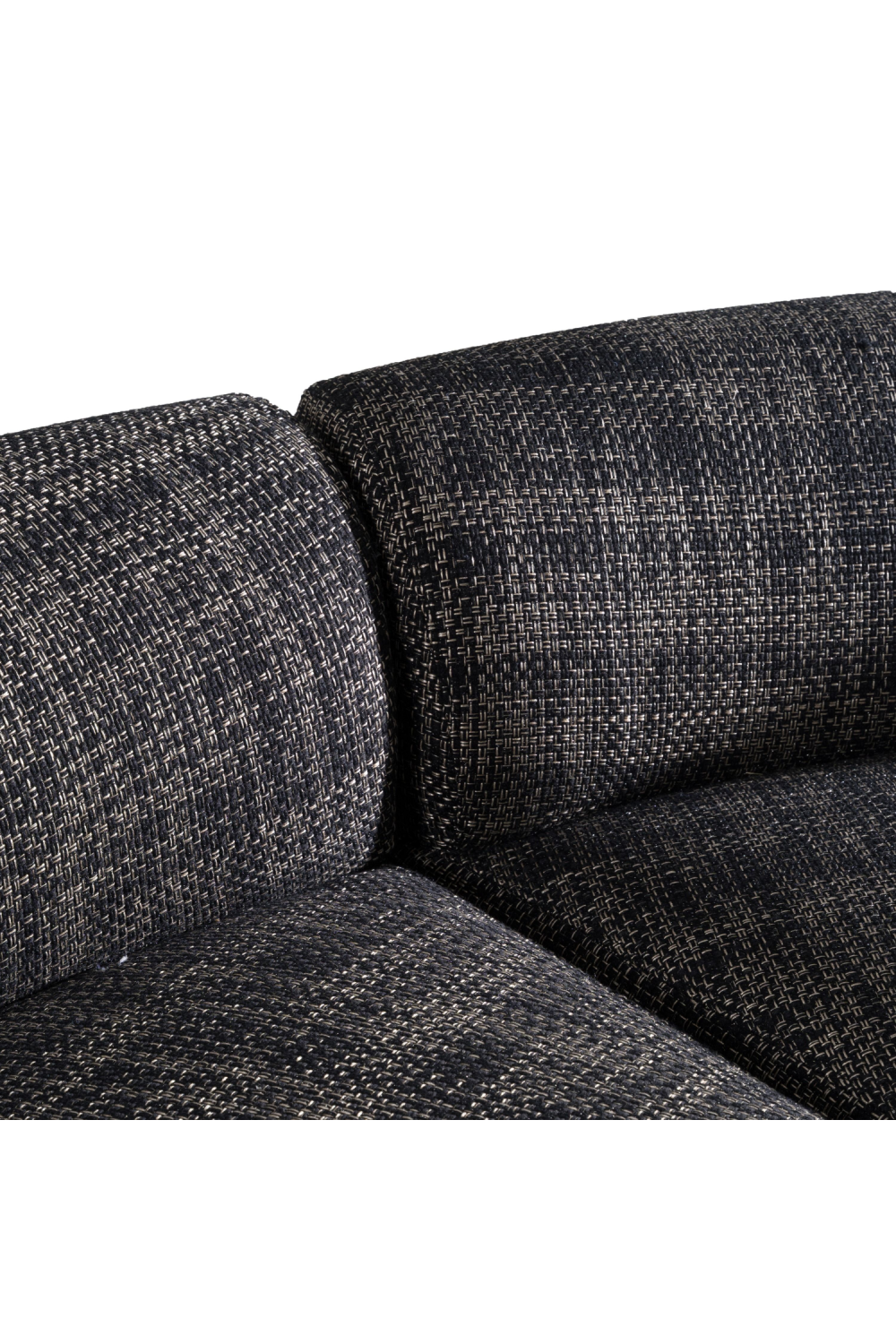 Curved Gray Sectional Sofa | OROA Modern Lakota | Oroa.com