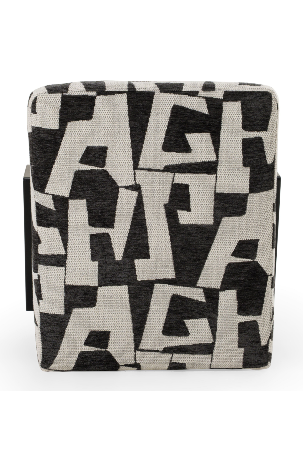 Black & White Patterned Accent Chair | OROA Modern Leana | Oroa.com