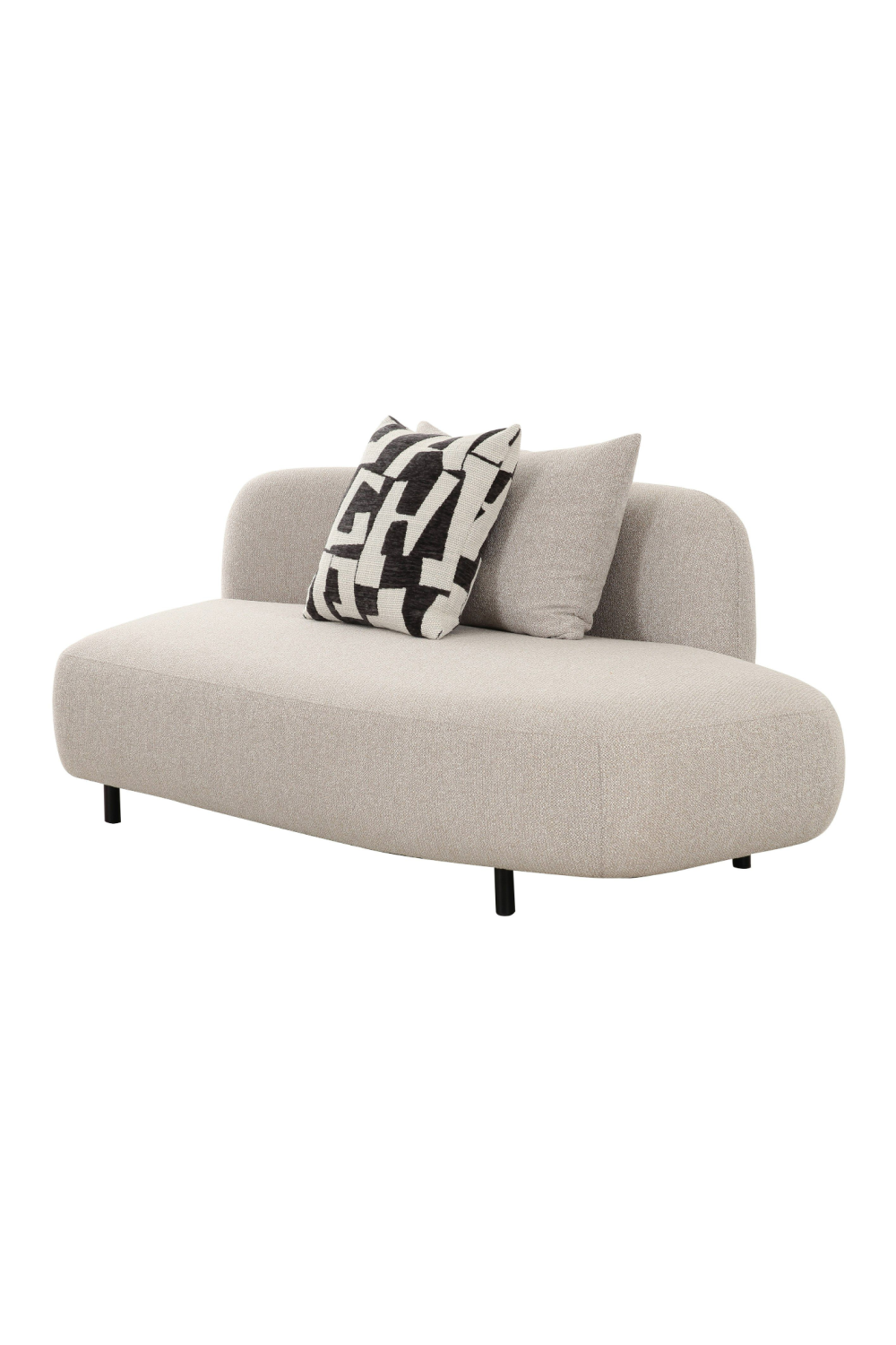 Beige Free-form Sectional Sofa | OROA Modern Marge | Oroa.com