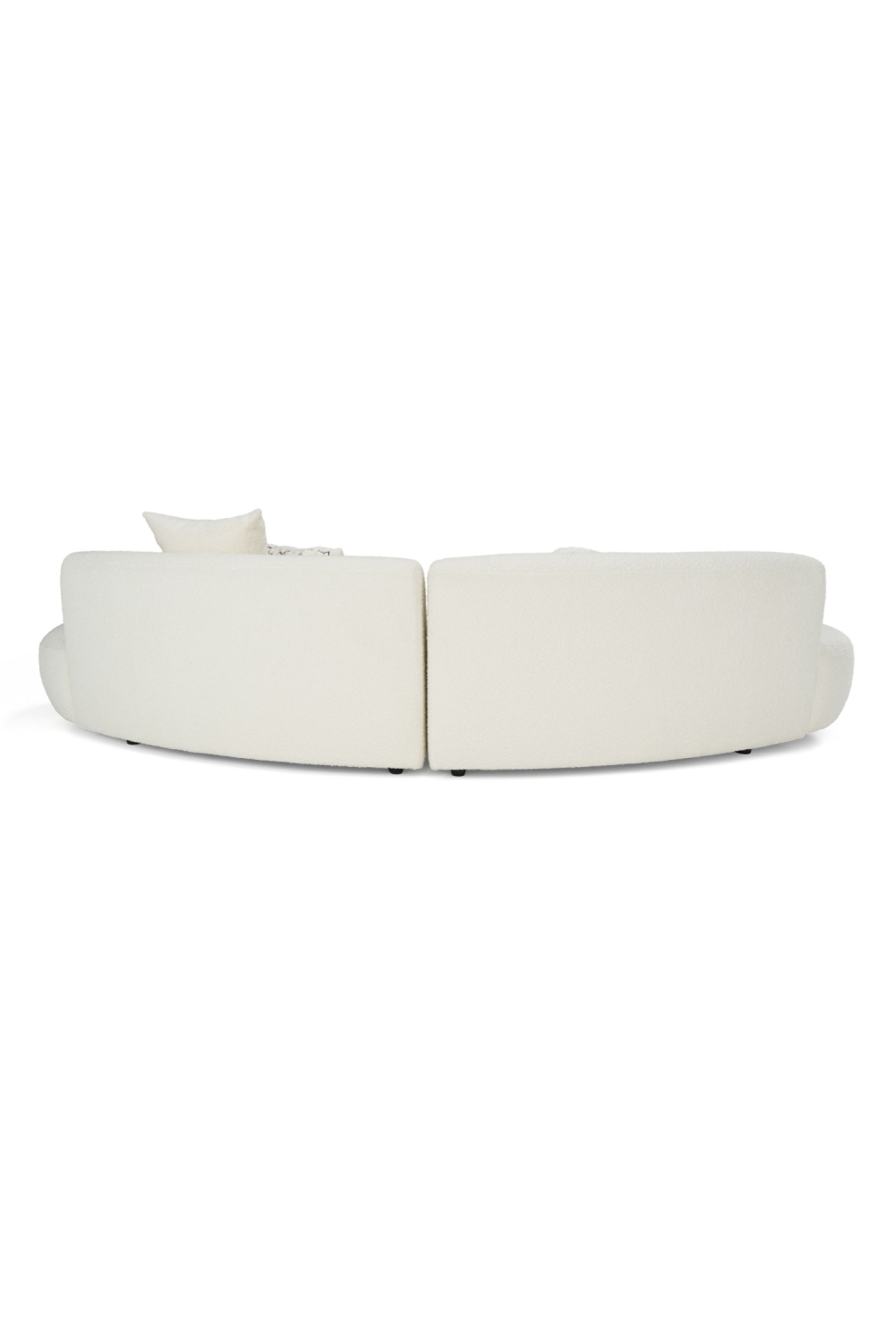 Curved Symmetrical Sectional Sofa | Oroa.com