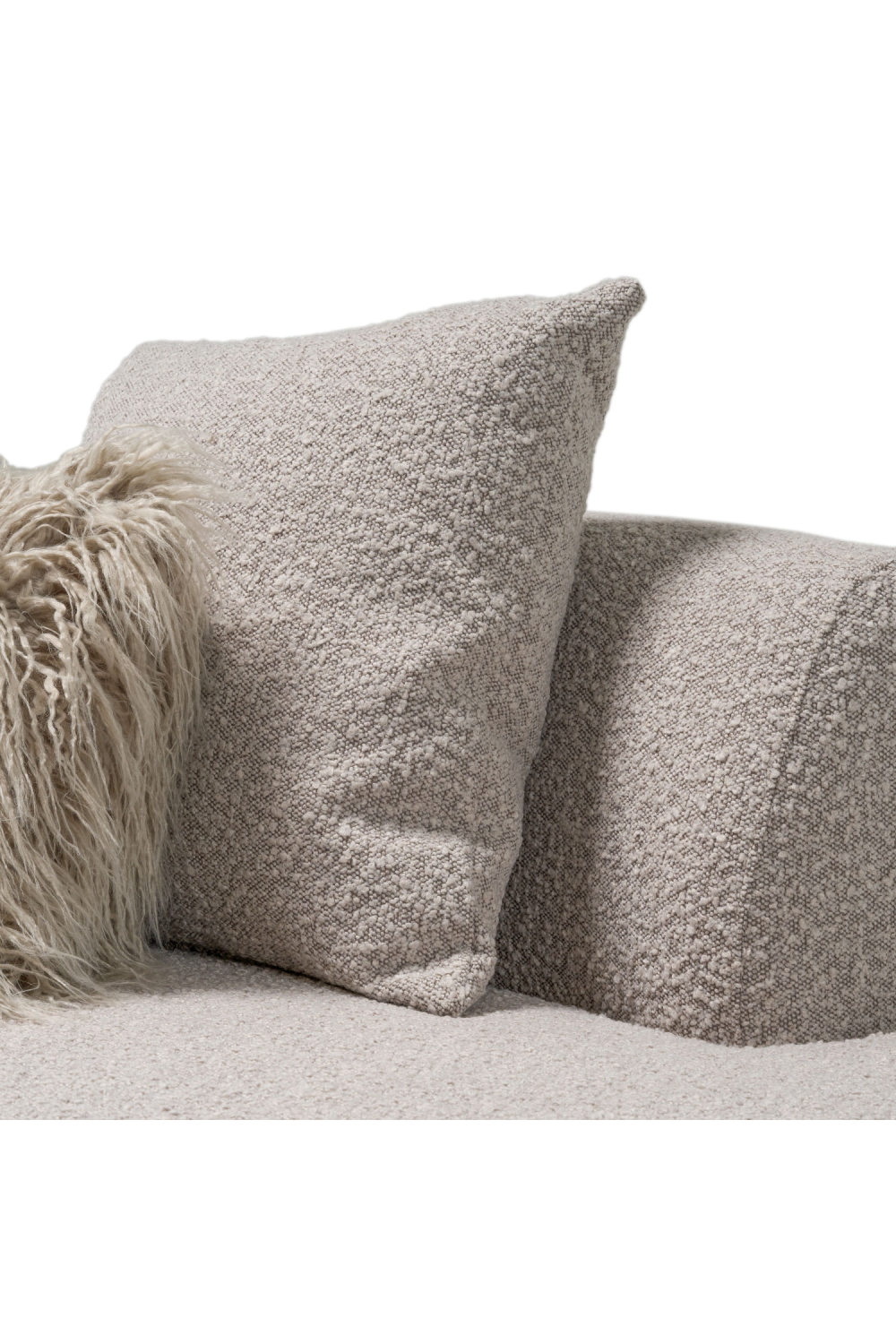 Curved Symmetrical Sectional Sofa | OROA Modern Weldon | Oroa.com