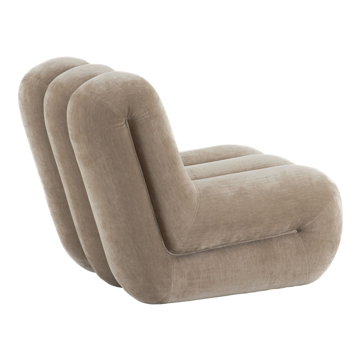 Taupe Fabric Accent Chair | Oroa.com