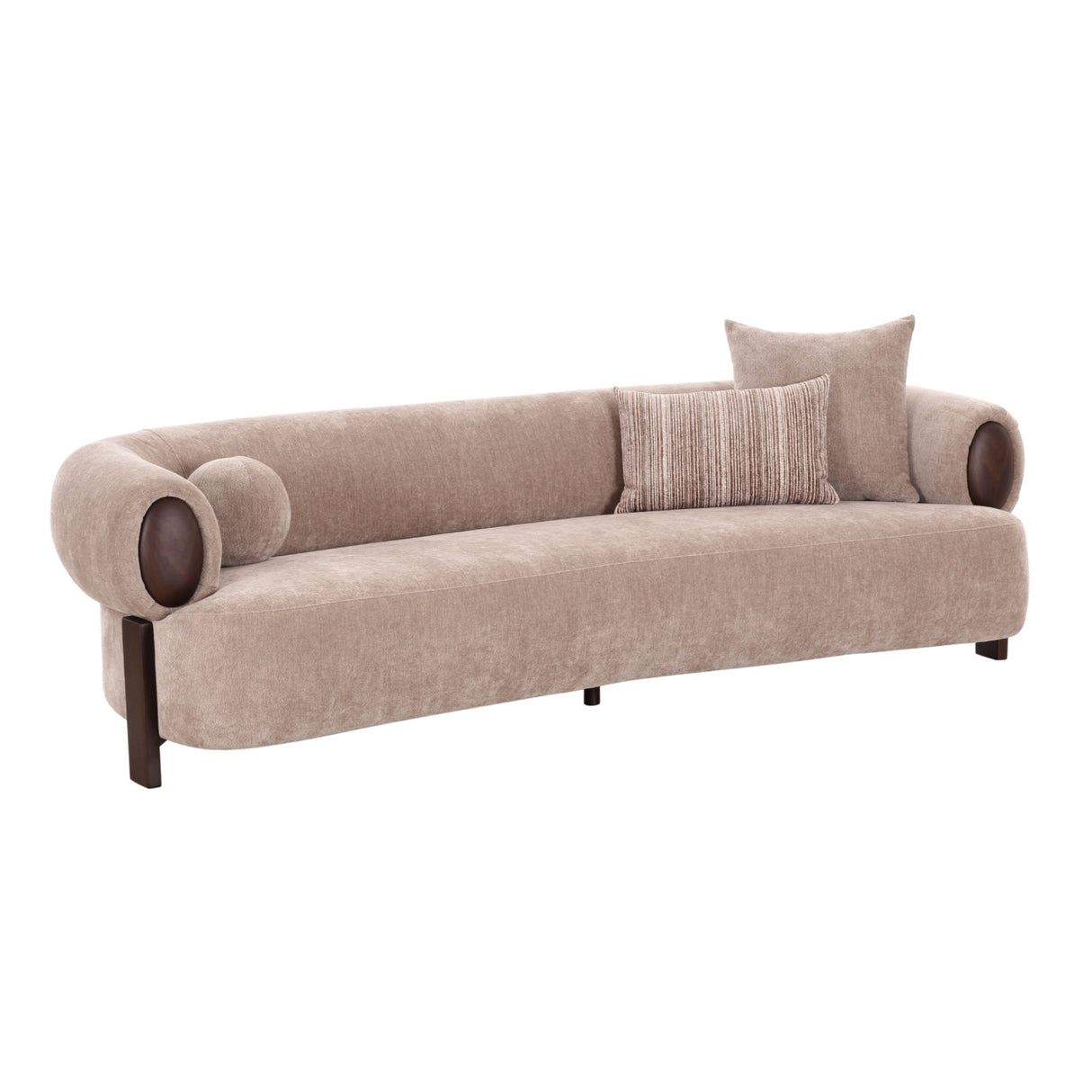 Modern Tan Sofa | Oroa.com