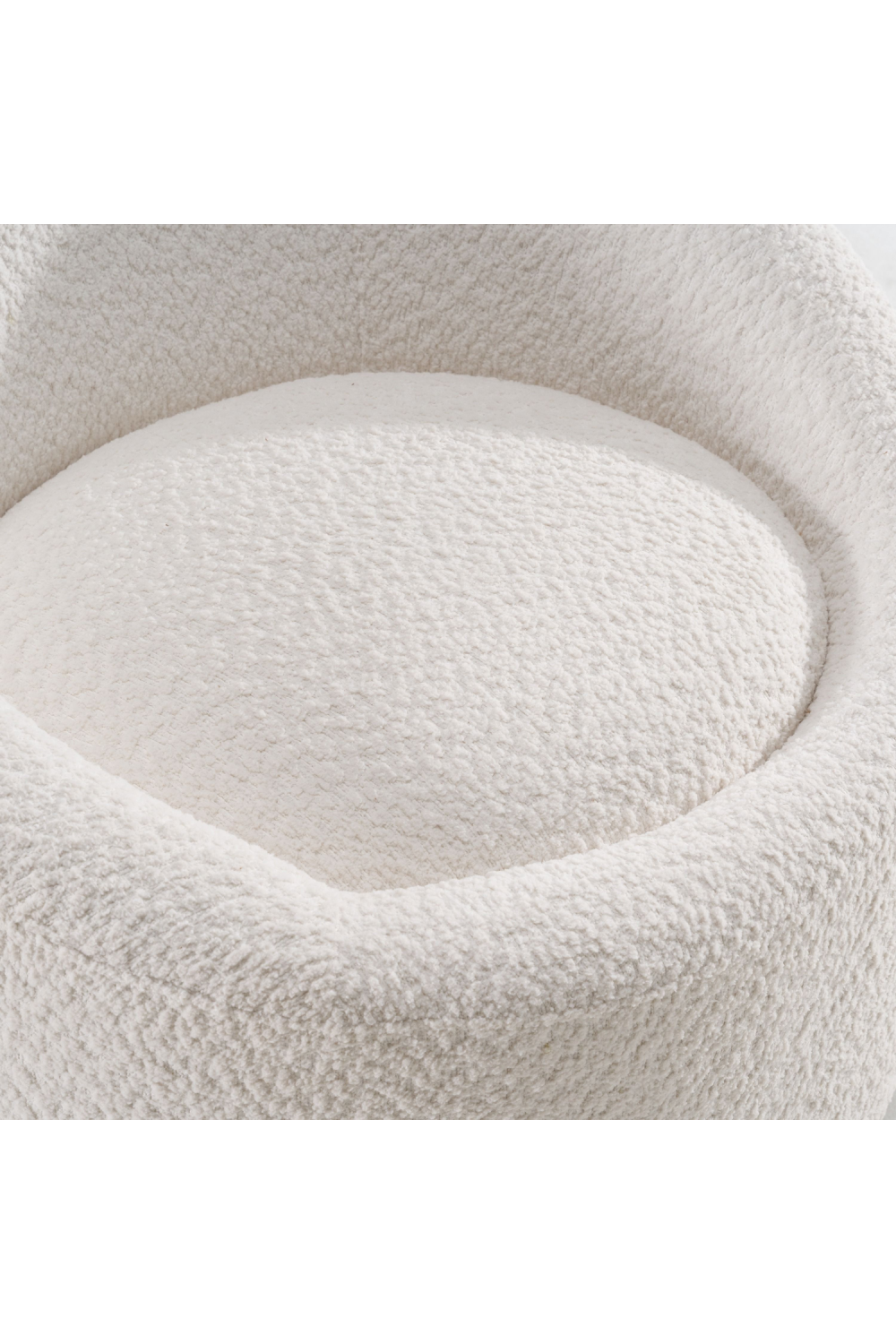 Round Upholstered Accent Chair | OROA Modern Frontier | Oroa.com