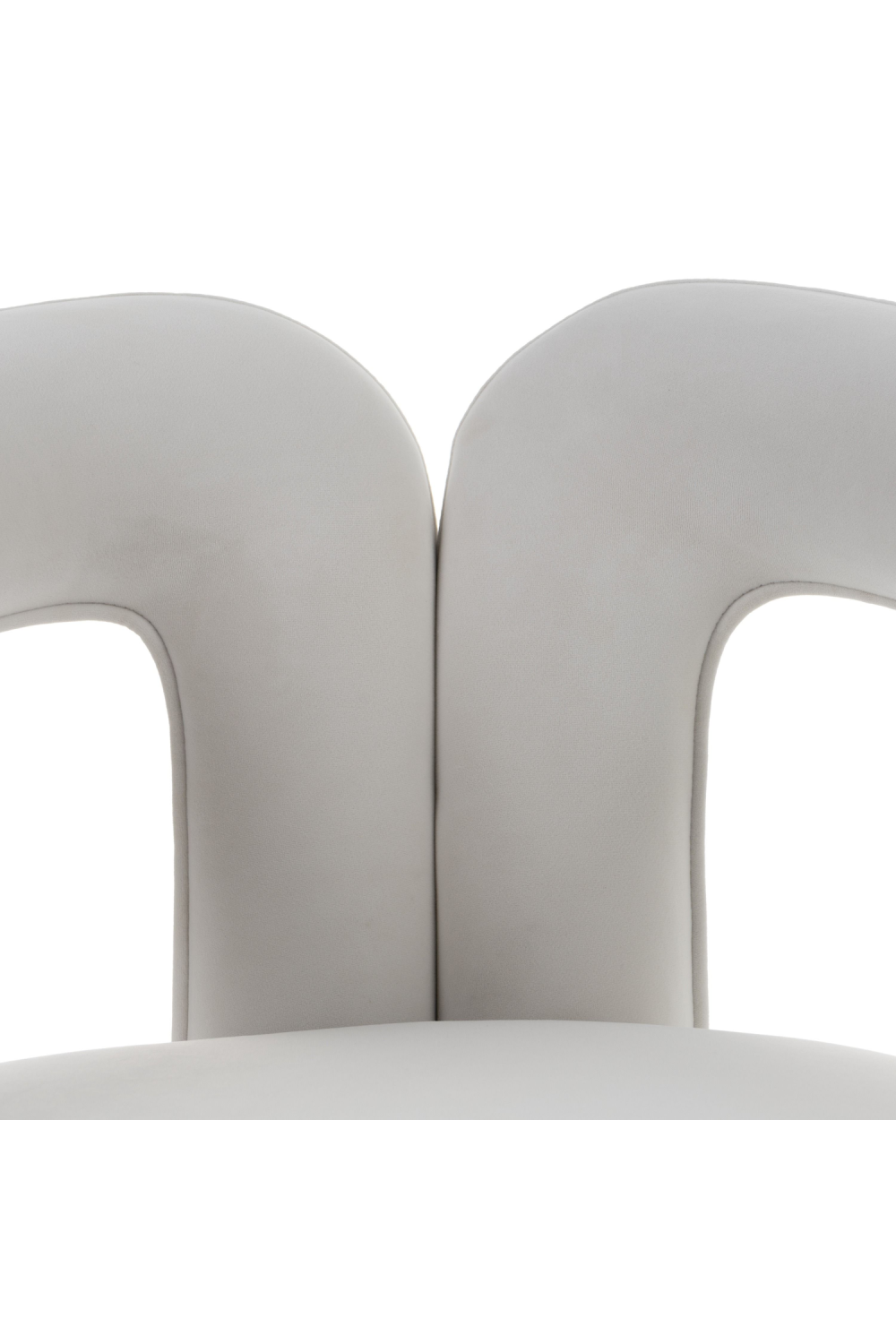 White Velvet Dining Chair | OROA Modern Ellen | Oroa.com
