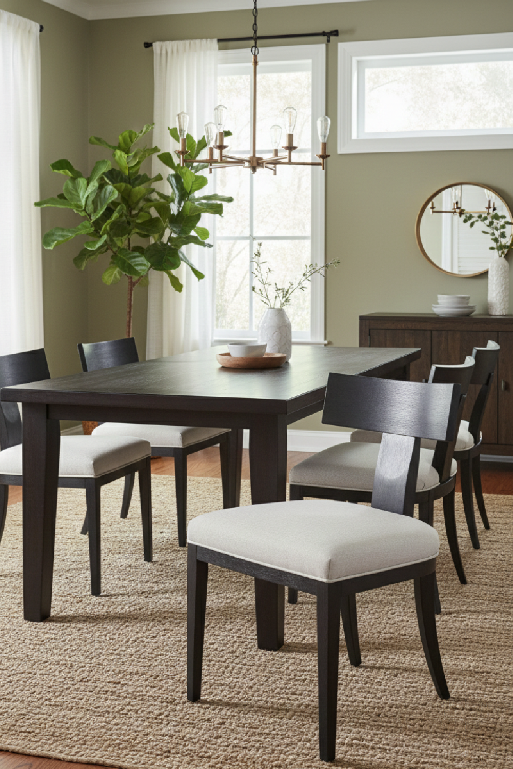 Black Walnut Dining Chairs (2) | Oroa.com
