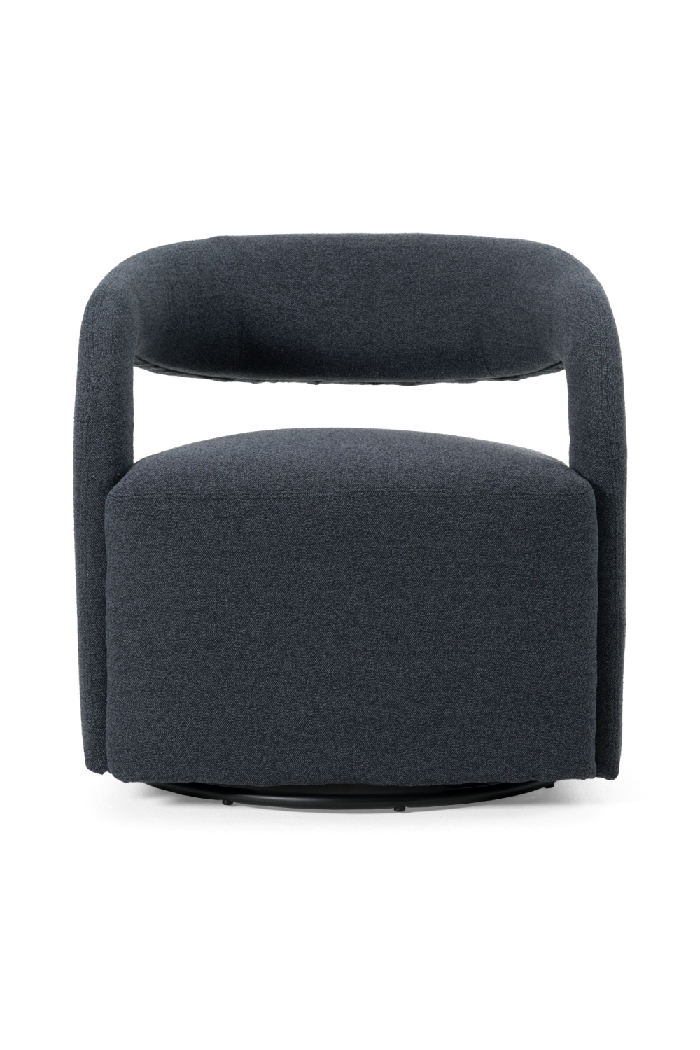 Dark Split-Back Swivel Chair | OROA Modern Dowsett | Oroa.com